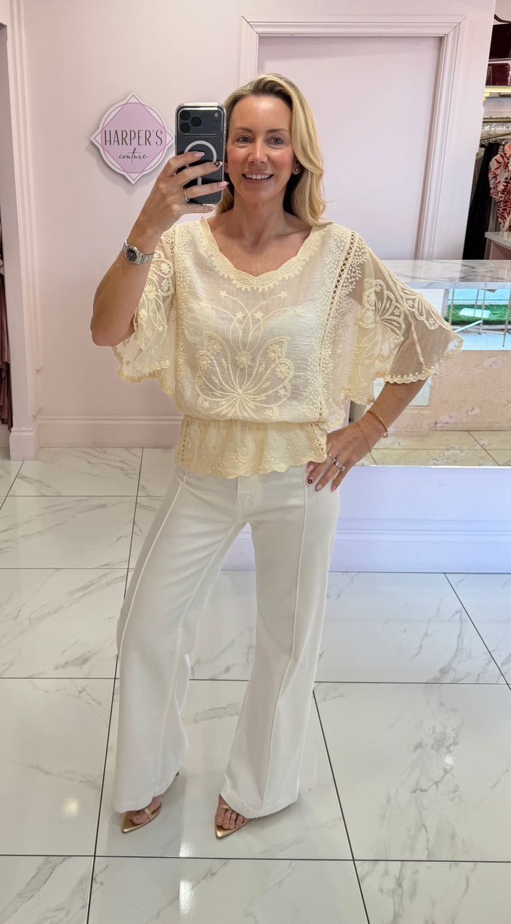 Isabella Boho Butterfly Top