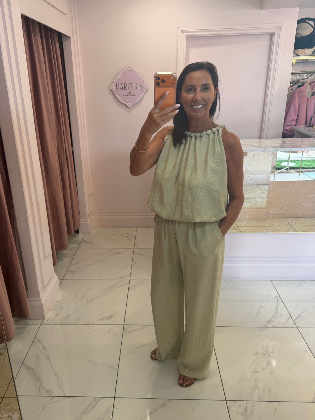 Carly Top &amp; Trouser Co Ord Set