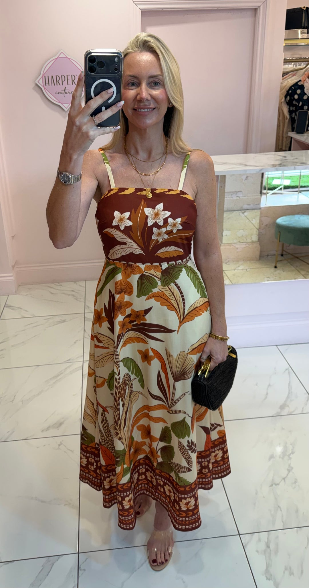 Rhianna Floral Summer Maxi Dress
