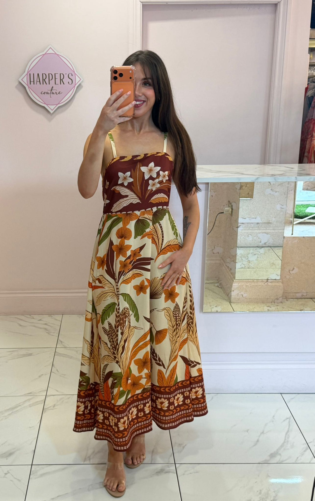 Rhianna Floral Summer Maxi Dress