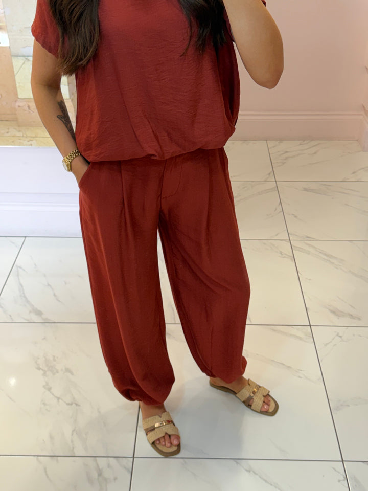Naomi Trouser &amp; Top Co Ord