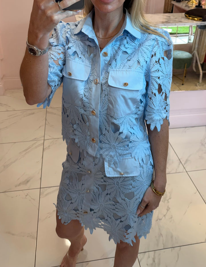 Veronica Shirt &amp; Skirt Co Ord Set