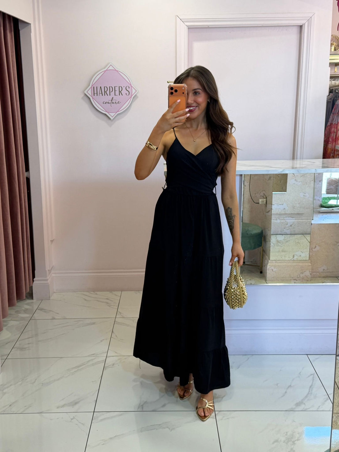 Abigail Twist Front Dress