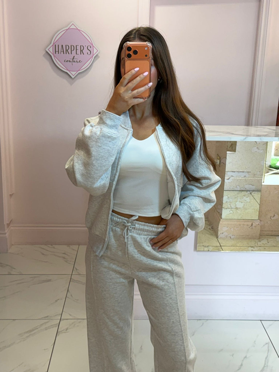 Milan Bomber Jacket &amp; Trouser Lounge Set