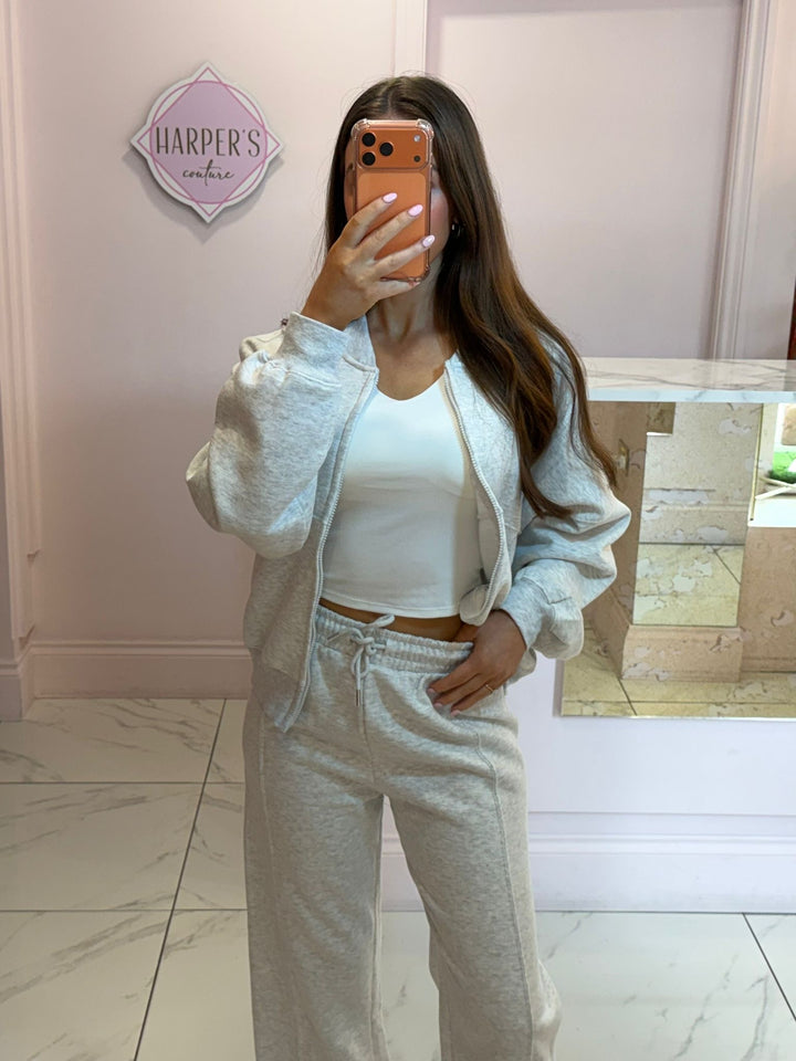 Milan Bomber Jacket &amp; Trouser Lounge Set