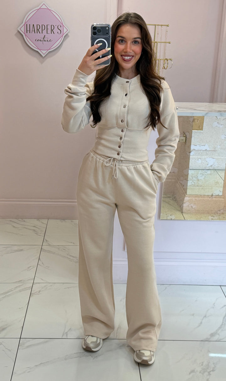 Lexi Waist Sinch Straight Leg Lounge Set
