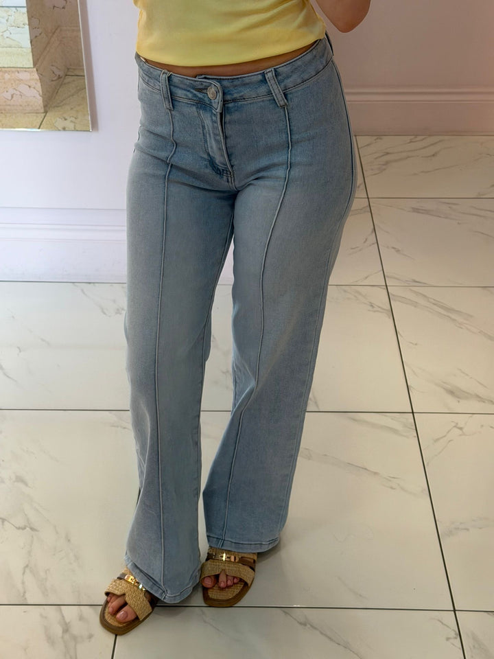 Triny Seam Front Jeans