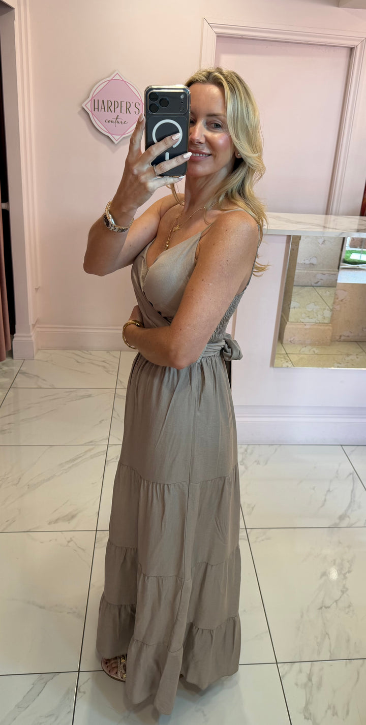Abigail Twist Front Dress