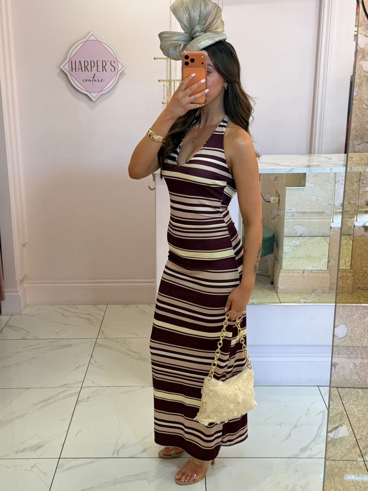Mia Stripe Maxi Dress