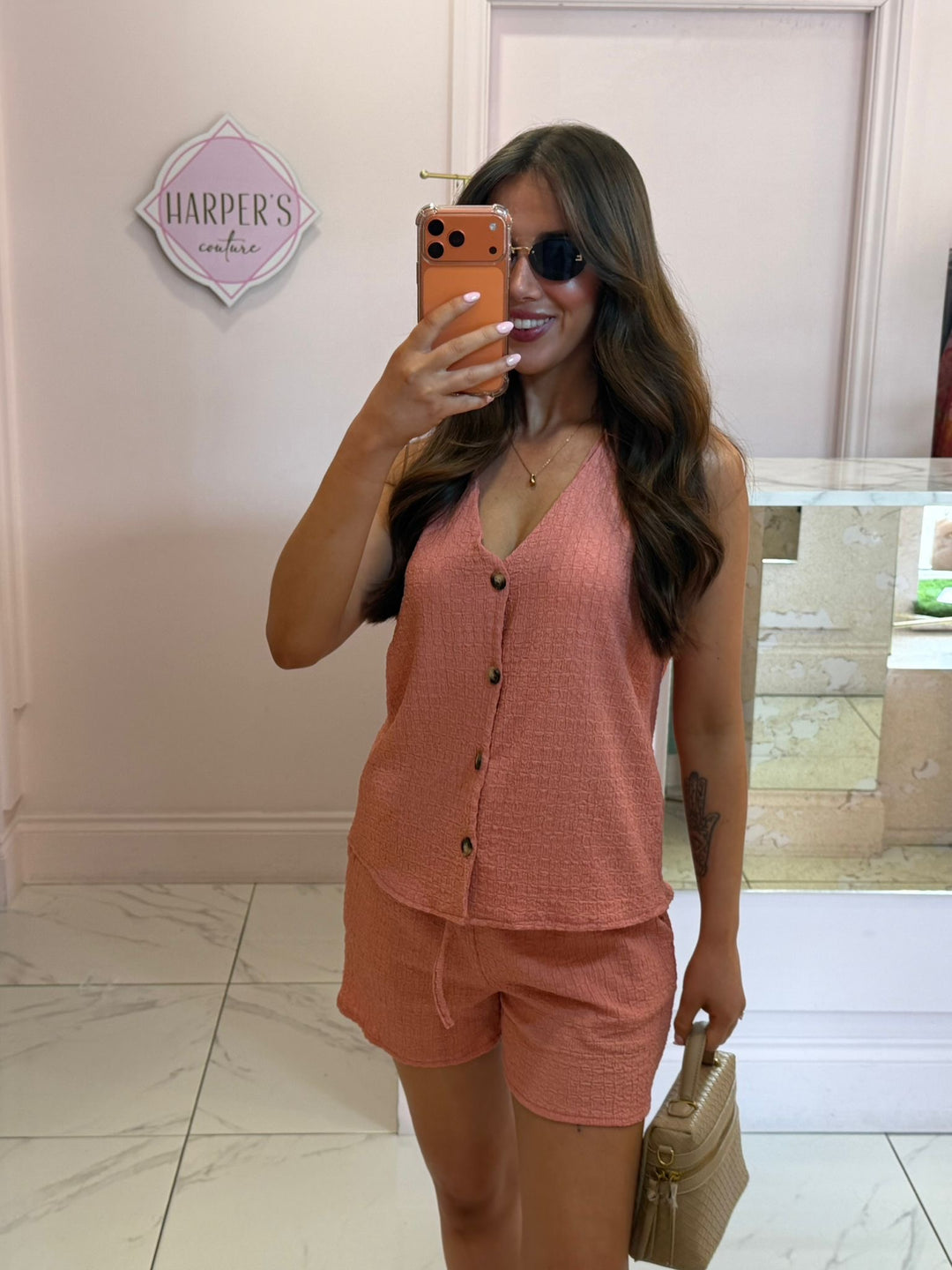 Drew Top &amp; Short Co Ord Set