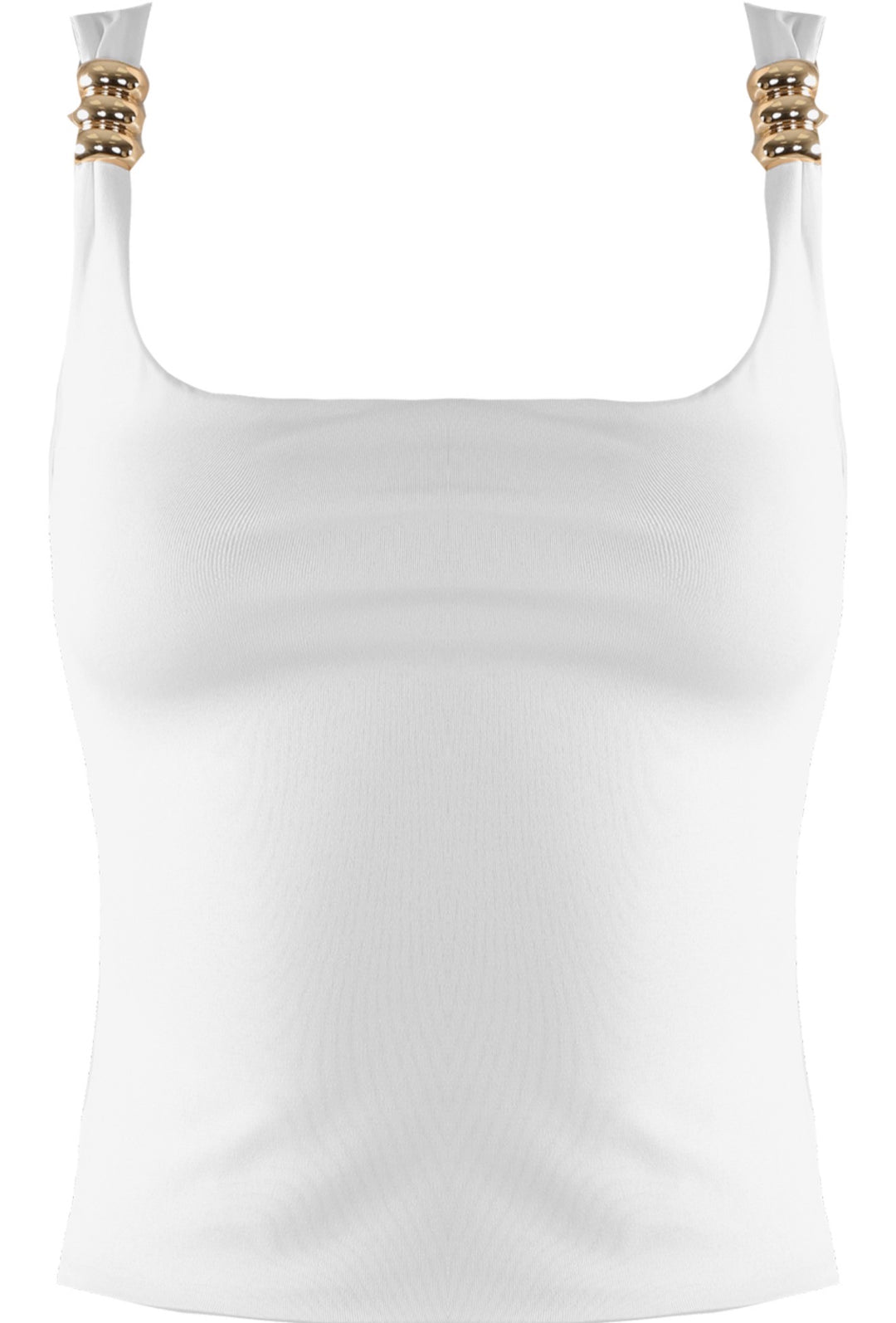 Super Soft Vest Top with Gold Detail