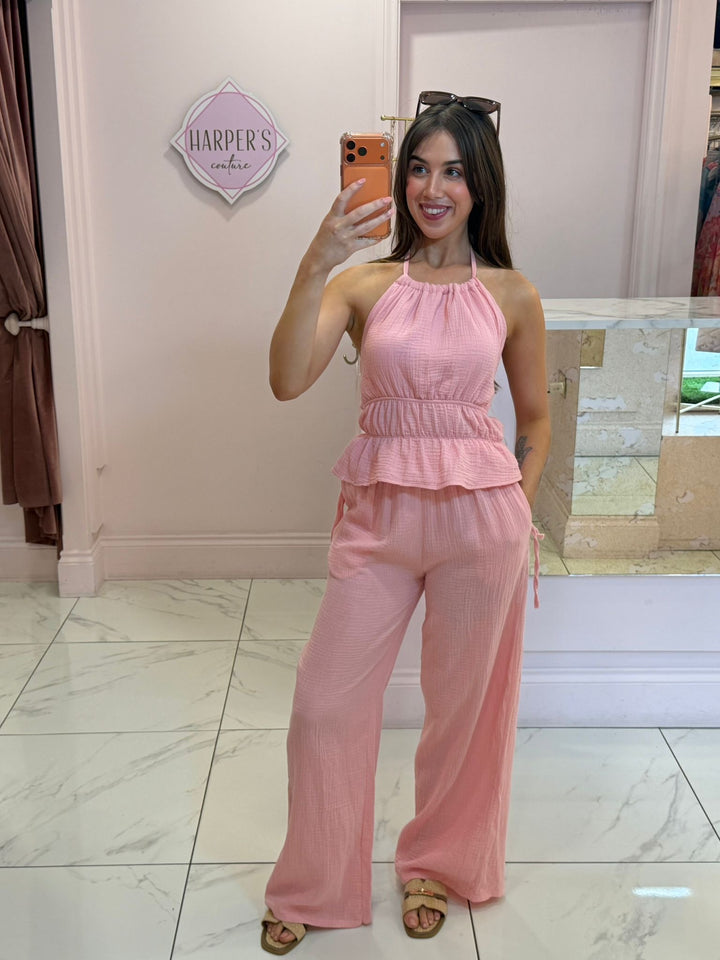 Bambi Top &amp; Trouser Co Ord Set