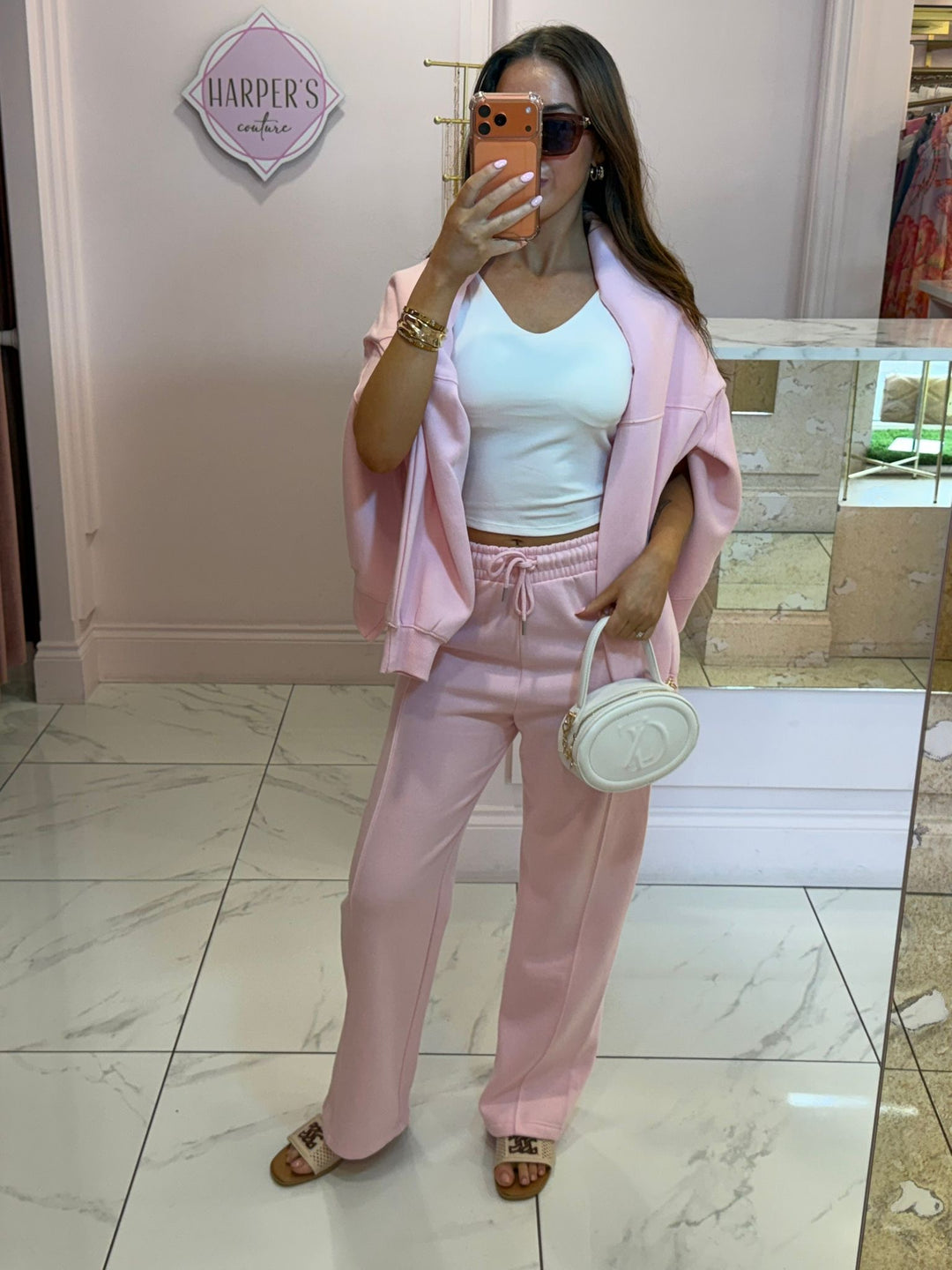 Milan Bomber Jacket &amp; Trouser Lounge Set