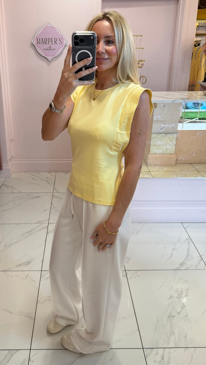 Nicole Round Neck Super Soft Short Sleeve Top