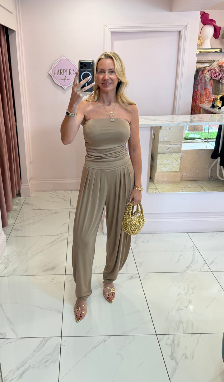 Bandeau Top &amp; Trouser Co Ord
