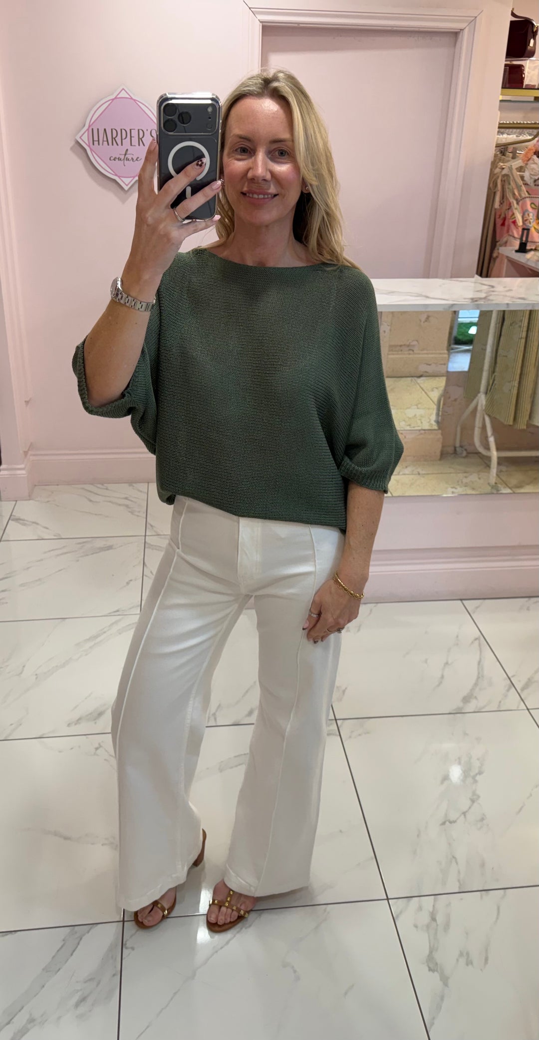 Daisya Fine Knit Reversible Top