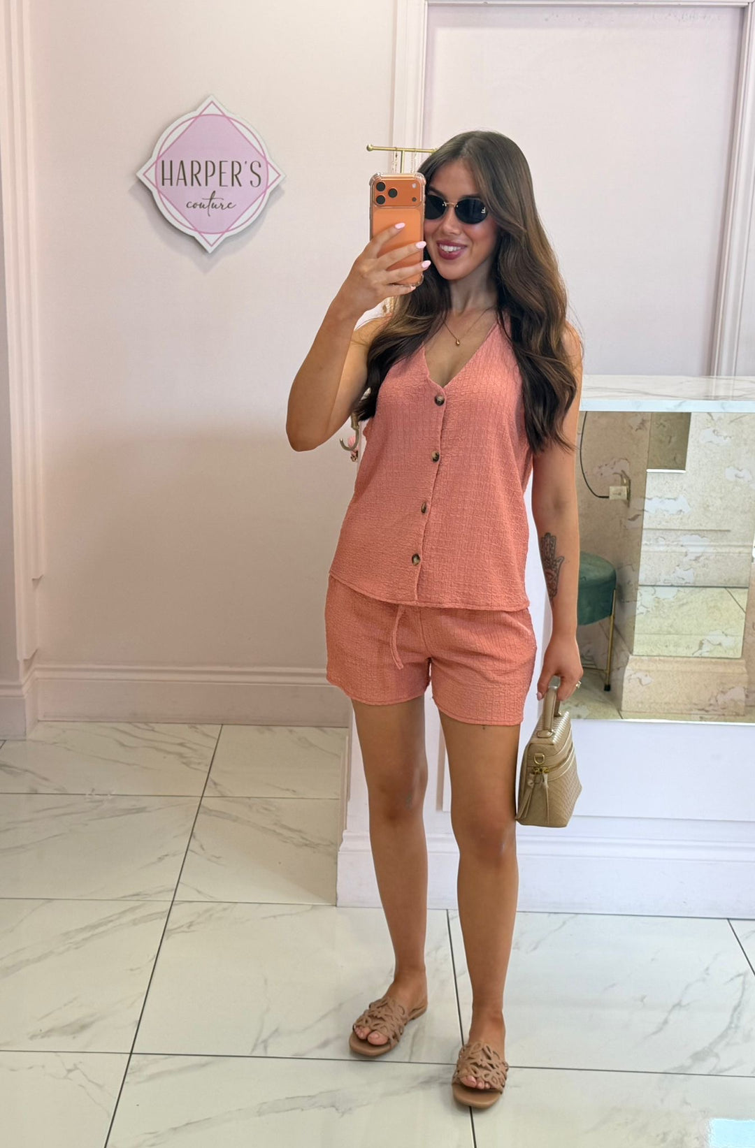 Drew Top &amp; Short Co Ord Set