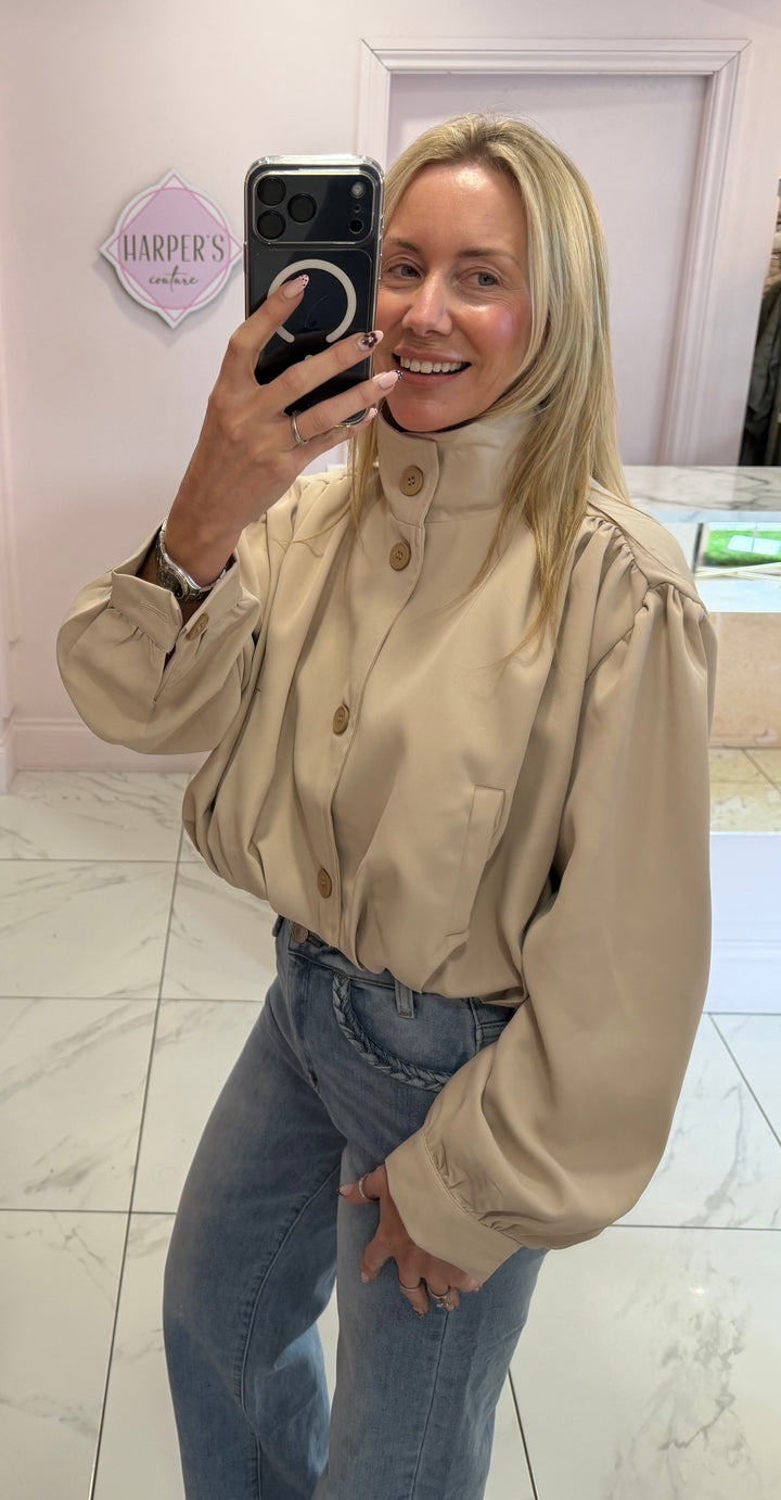 Hudson Lightweight Funnel Neck Jacket