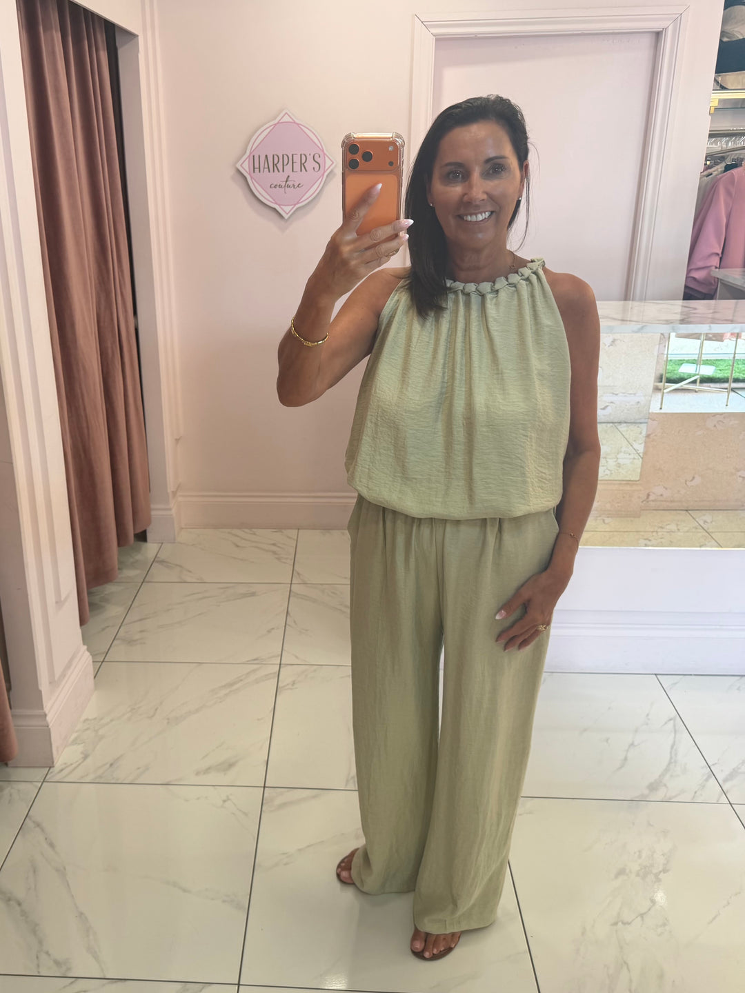 Carly Top &amp; Trouser Co Ord Set