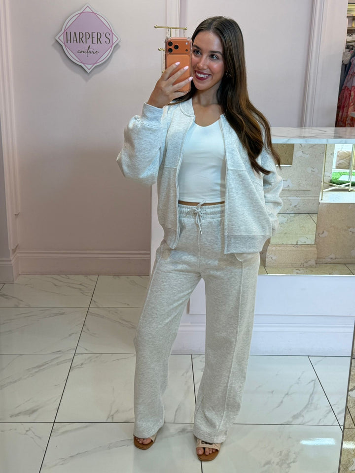 Milan Bomber Jacket &amp; Trouser Lounge Set