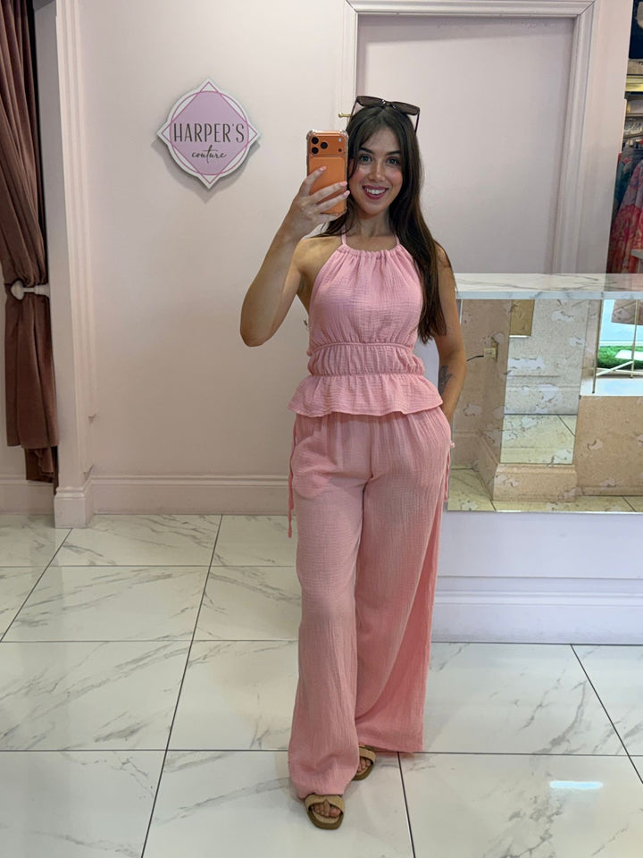 Bambi Top &amp; Trouser Co Ord Set