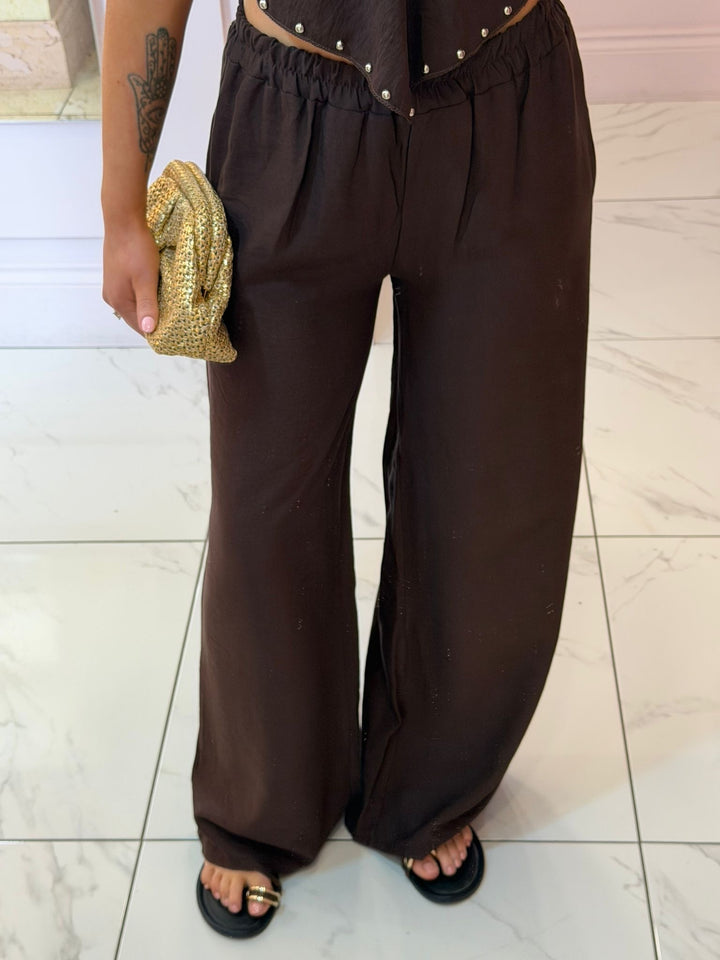 Tessa Trouser &amp; Bandeau Top Co-Ord