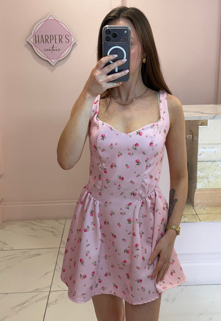 Cammy Floral Skater Dress