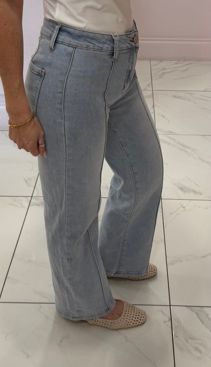 Triny Seam Front Jeans