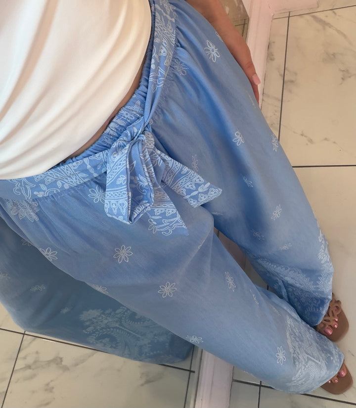 Polly Soft Demin Lightweight Trousers