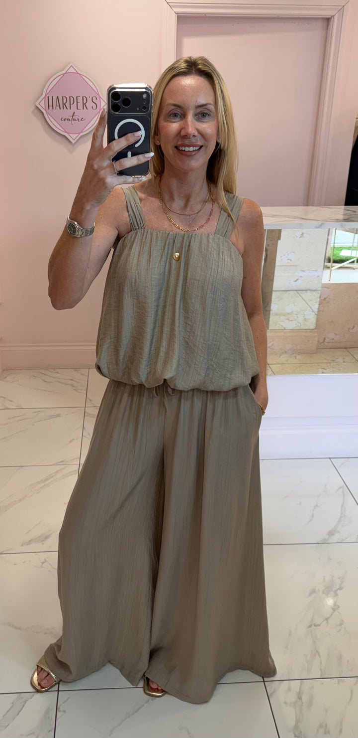 Leah Top &amp; Trouser Co Ord Set