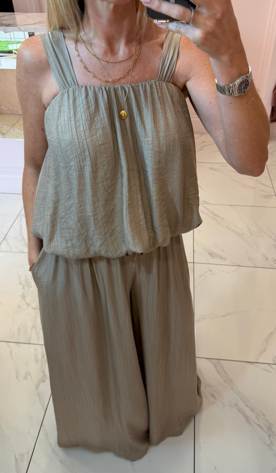 Leah Top &amp; Trouser Co Ord Set