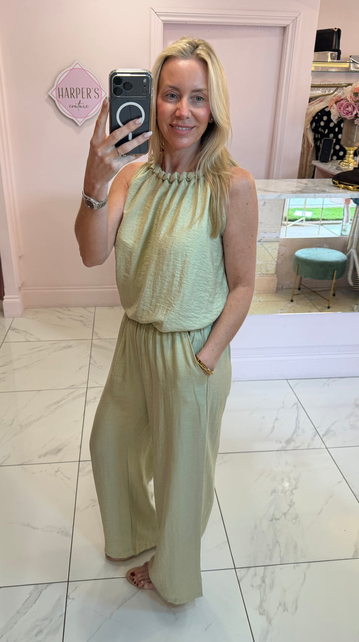 Carly Top &amp; Trouser Co Ord Set
