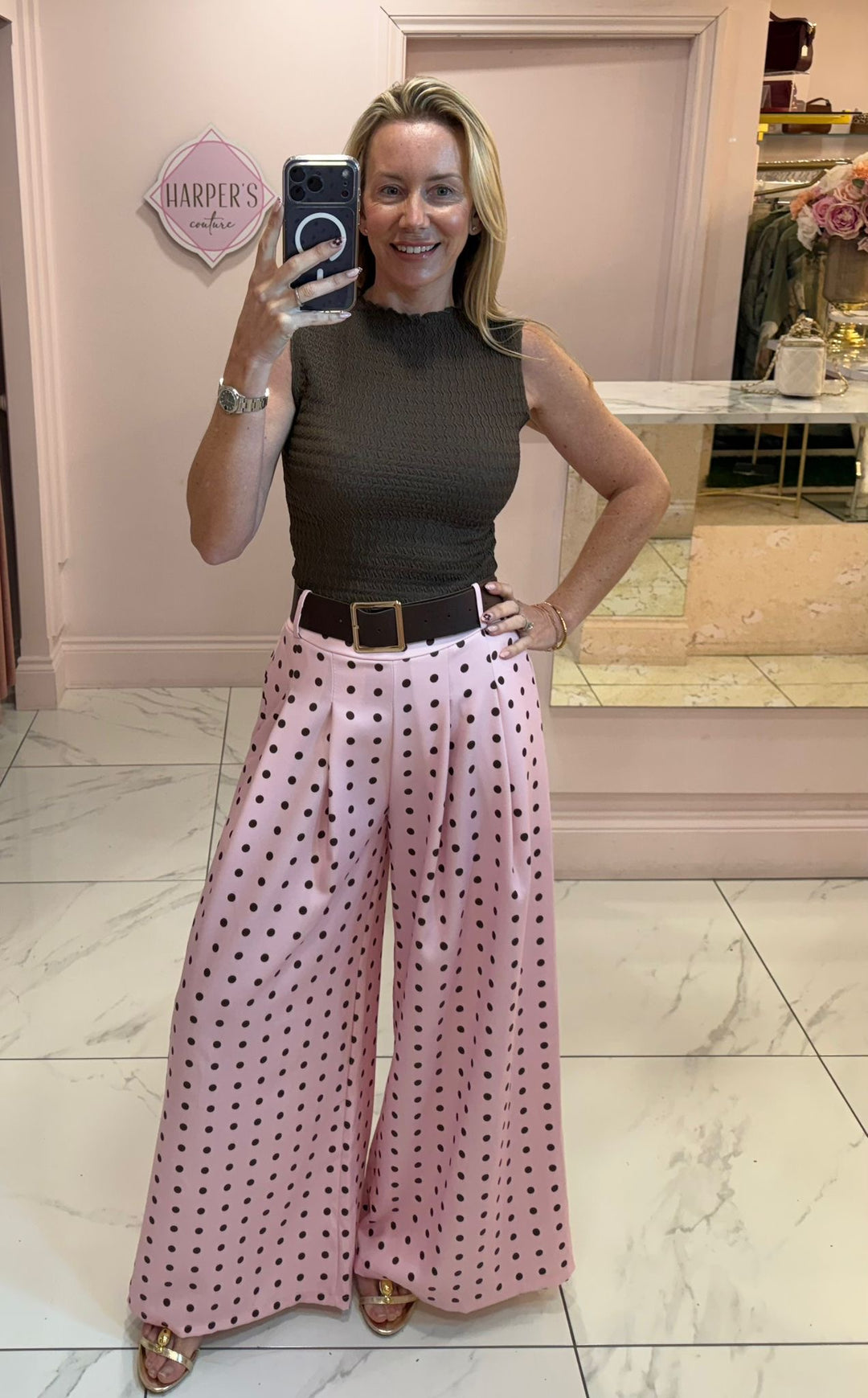 Sunny Waffle Textured Top