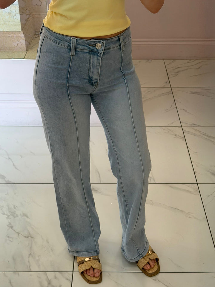 Triny Seam Front Jeans