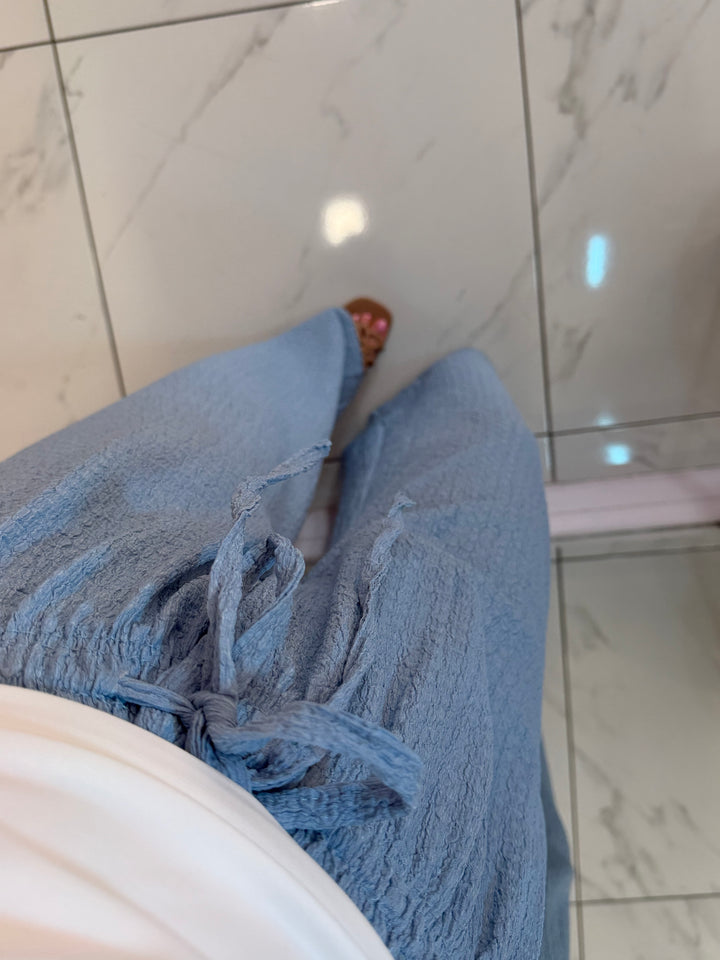 Bec Lightweight Textured Trousers
