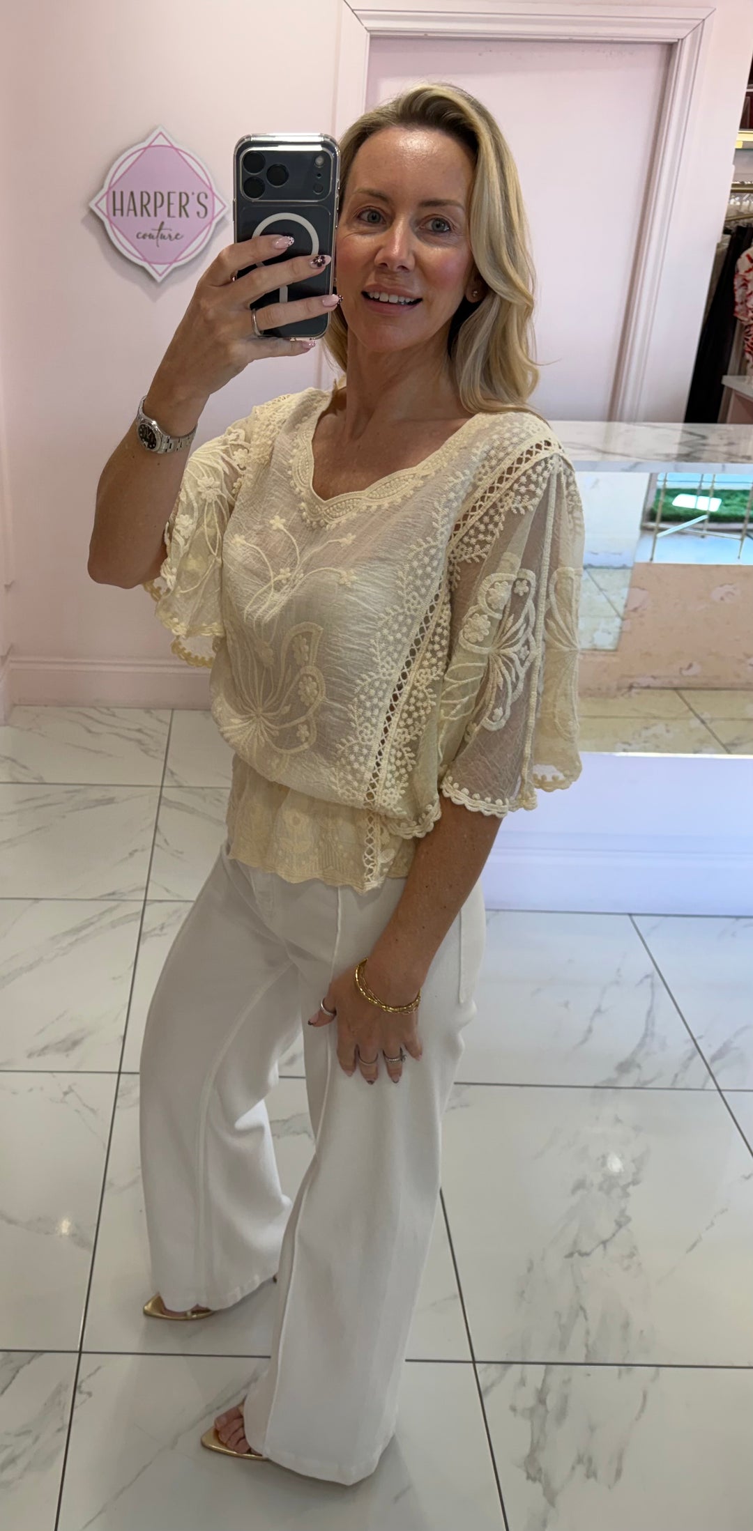 Isabella Boho Butterfly Top