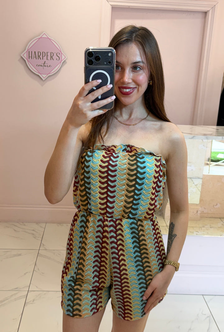 Ezme Elasicated Waist Playsuit
