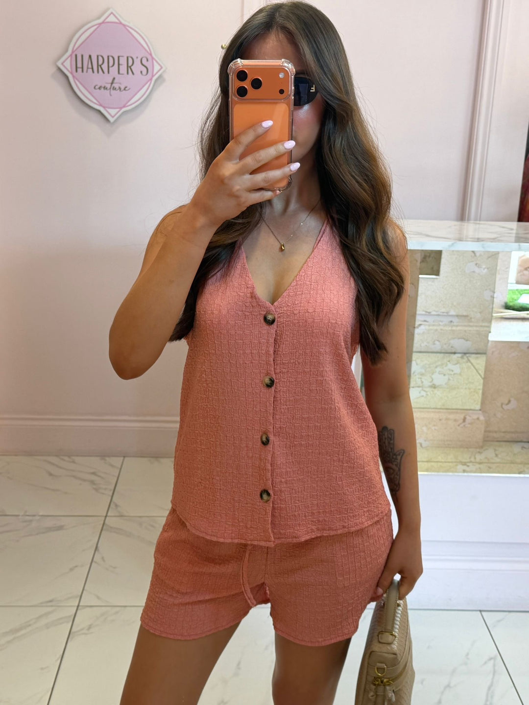 Drew Top &amp; Short Co Ord Set