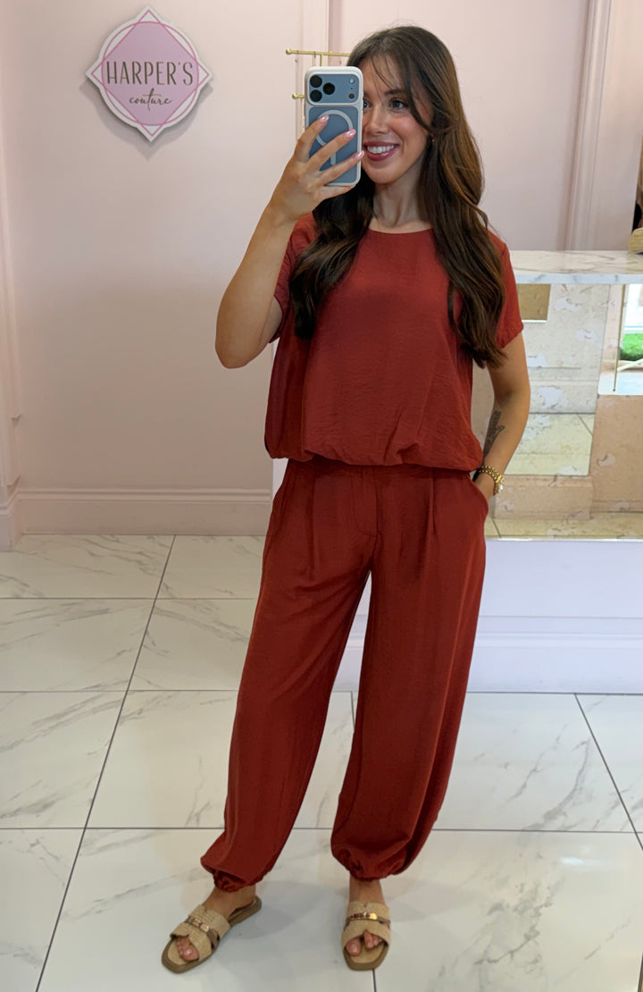 Naomi Trouser &amp; Top Co Ord