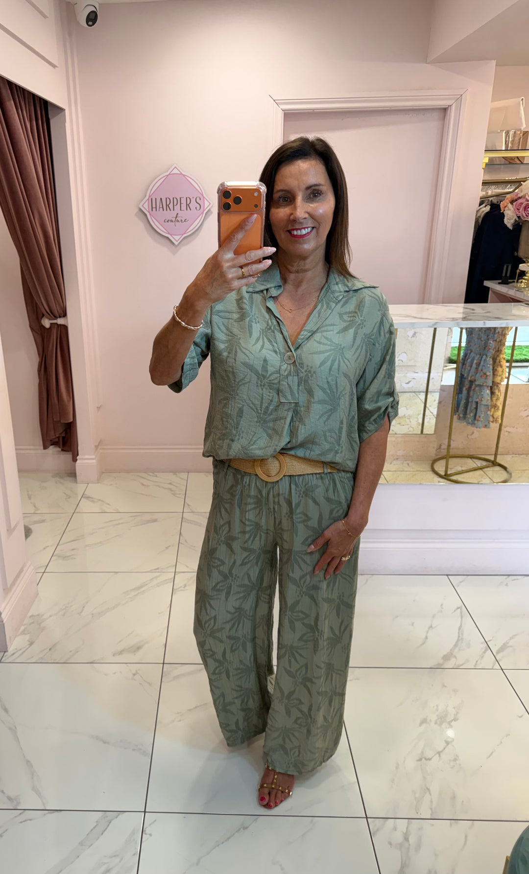 Fern Khaki Trouser