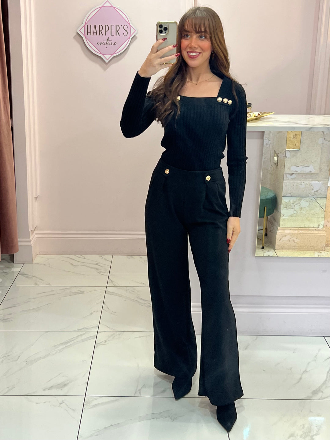 Bonnie Wide Leg Trousers