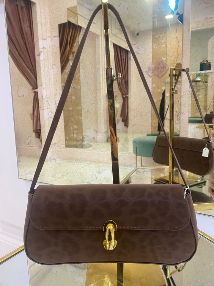Pippa Patent Shoulder Bag