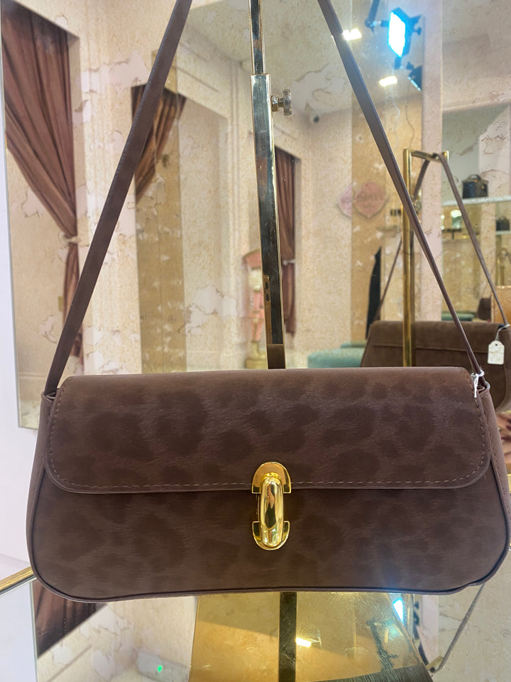 Pippa Patent Shoulder Bag