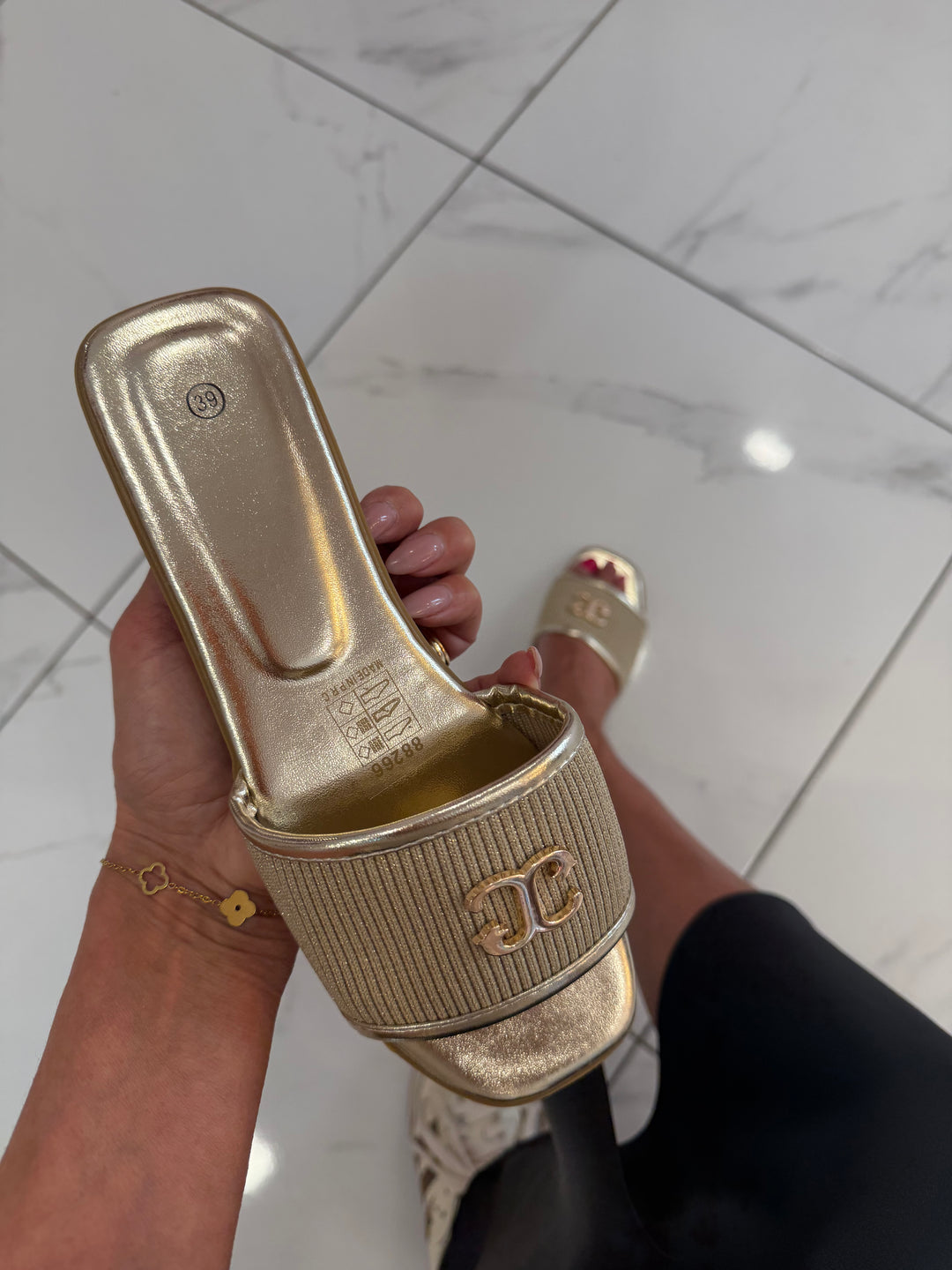 Coco Gold Inspired Sandal