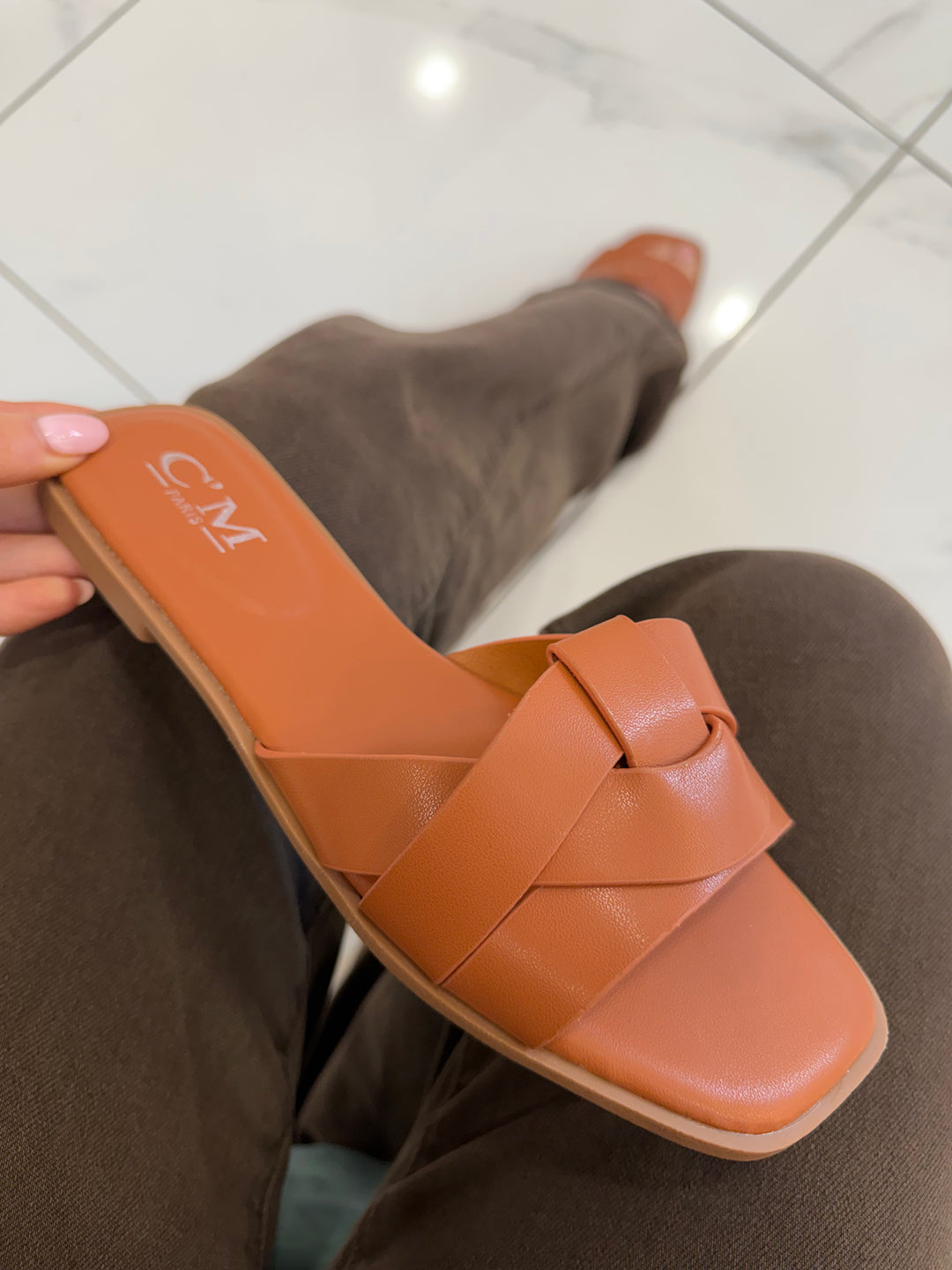 Taylor Tan Inspired Sandal