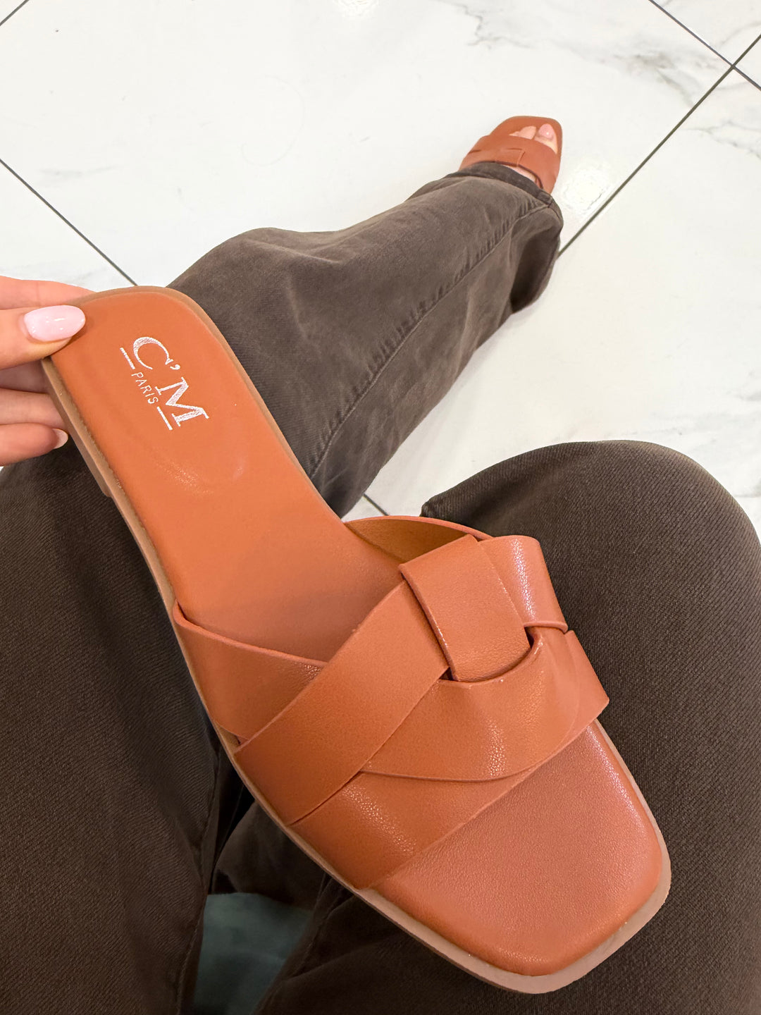 Taylor Tan Inspired Sandal